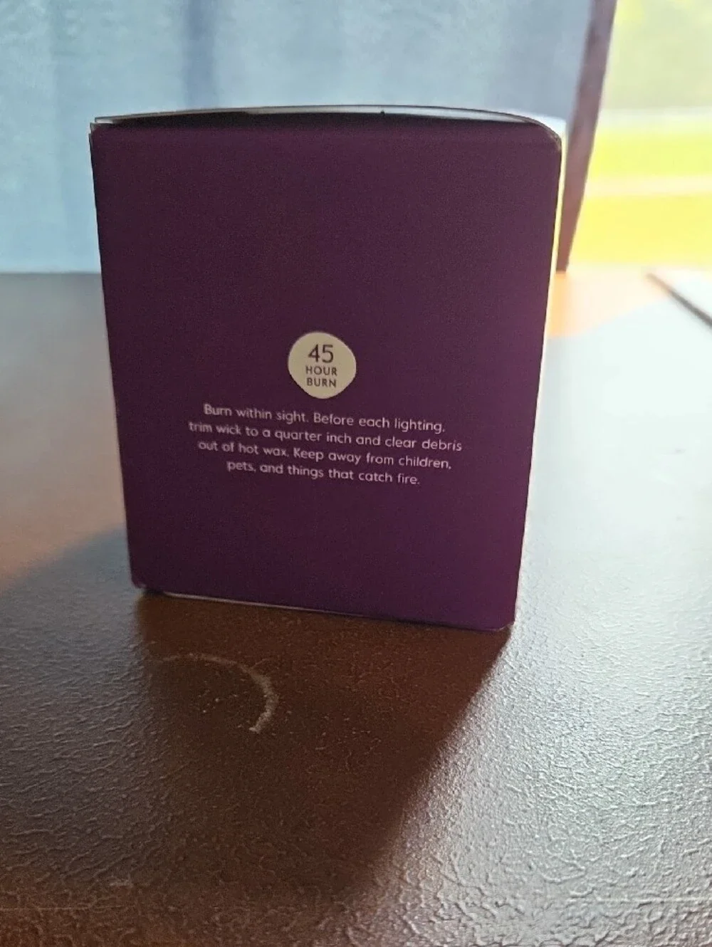Grove Co. Frosted Sugar Plum Soy Candle - Purple